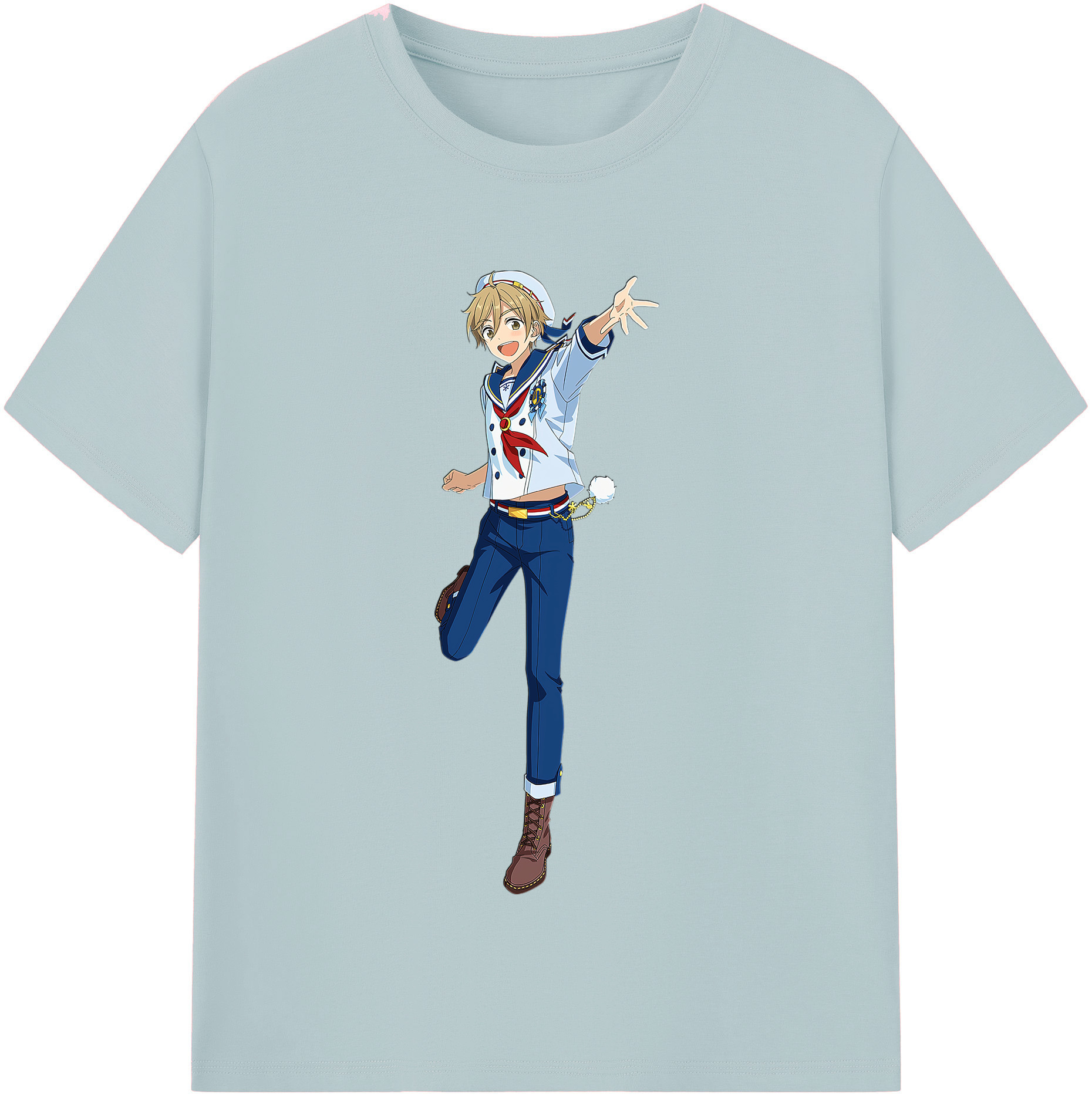 （画像用） あんさんぶるスターズ! Ensemble Stars 綿100％半袖Tシャツ（フロントプリント）